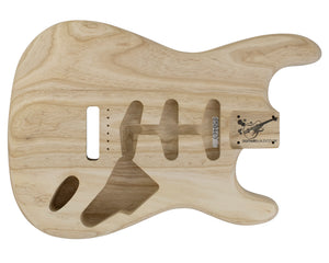 SC SSS BODY 3pc Swamp Ash 2.3 Kg - 850469-Guitar Bodies - In Stock-Guitarbuild