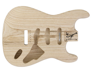 SC SSS BODY 2pc Swamp Ash 2.2 Kg - 850476-Guitar Bodies - In Stock-Guitarbuild