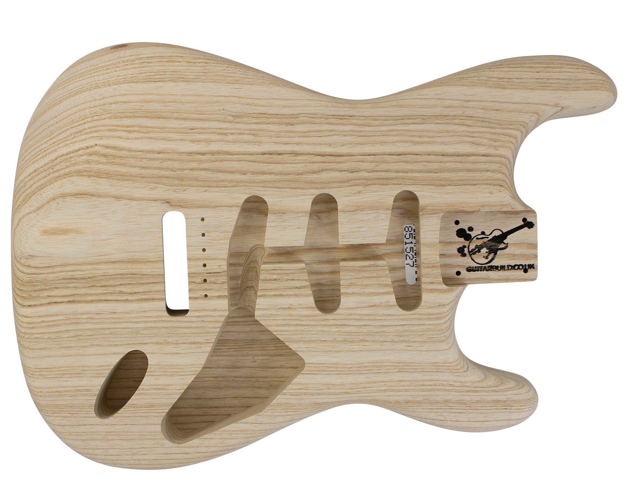 SC SSS BODY - 1950's 1pc Swamp Ash 1.7 Kg - 851527-Guitar Bodies - In Stock-Guitarbuild