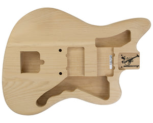 JM BODY MID 1960 ONWARDS 3pc Alder 2.3 Kg - 851381-Guitar Bodies - In Stock-Guitarbuild