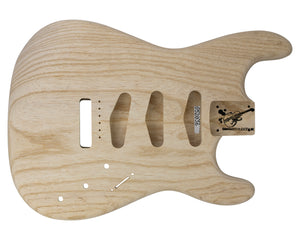 SC SSS BODY - NSP 2pc Swamp Ash 1.9 Kg - 852036-Guitar Bodies - In Stock-Guitarbuild