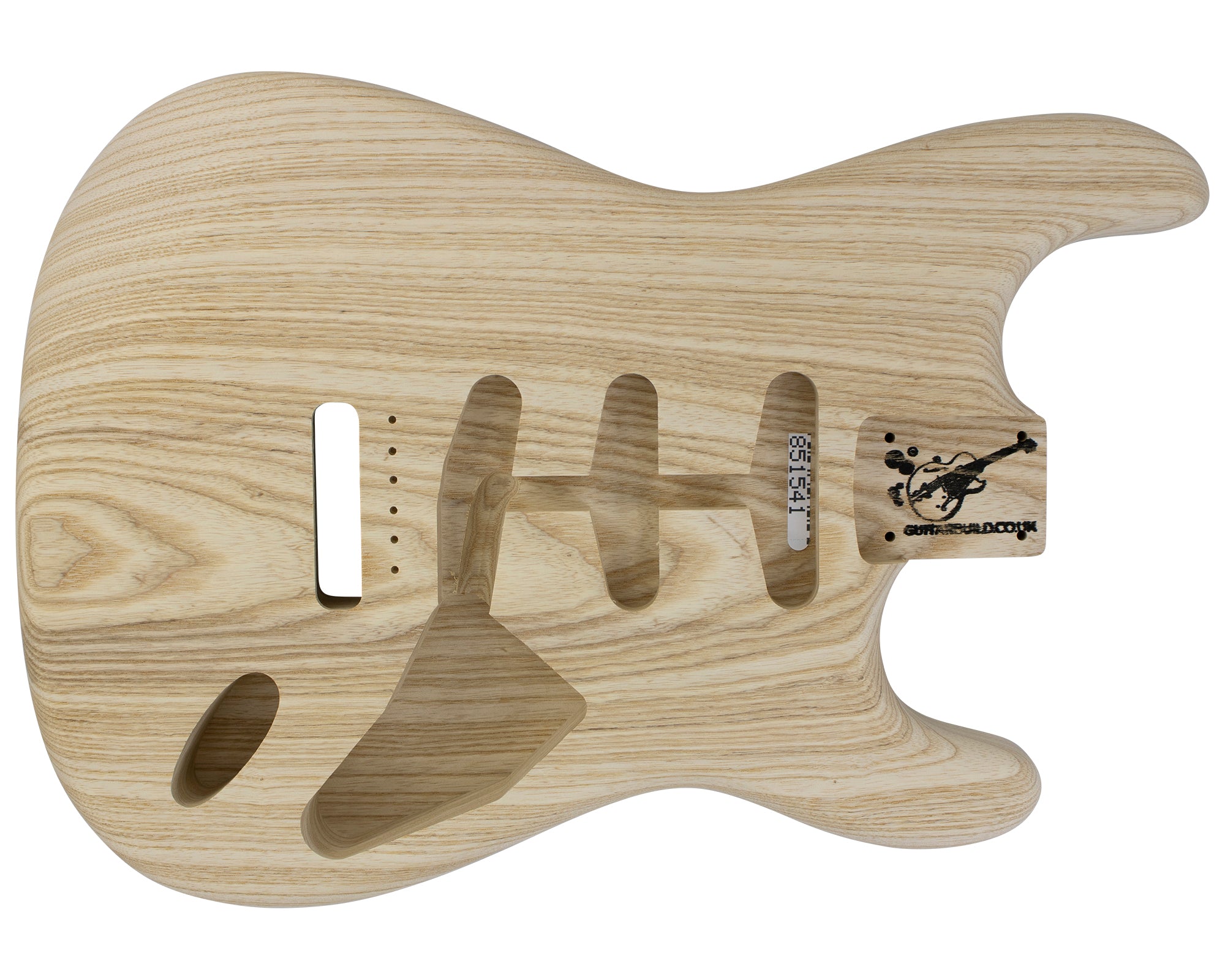 SC SSS BODY - 1950's 1pc Swamp Ash 1.8 Kg - 851541-Guitar Bodies - In Stock-Guitarbuild