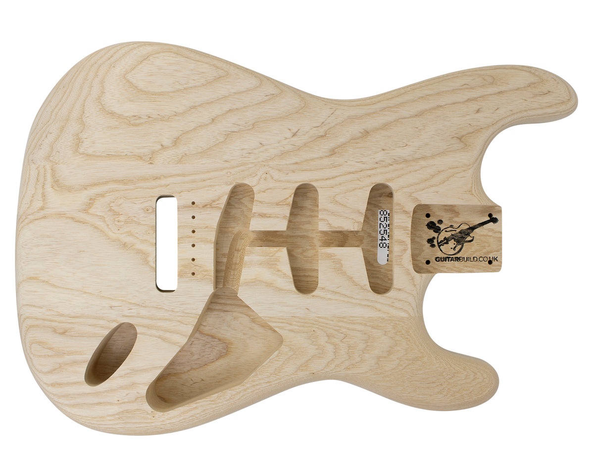 SC SSS BODY - 1950&#39;s 3pc Swamp Ash 1.6 Kg - 852548-Guitar Bodies - In Stock-Guitarbuild