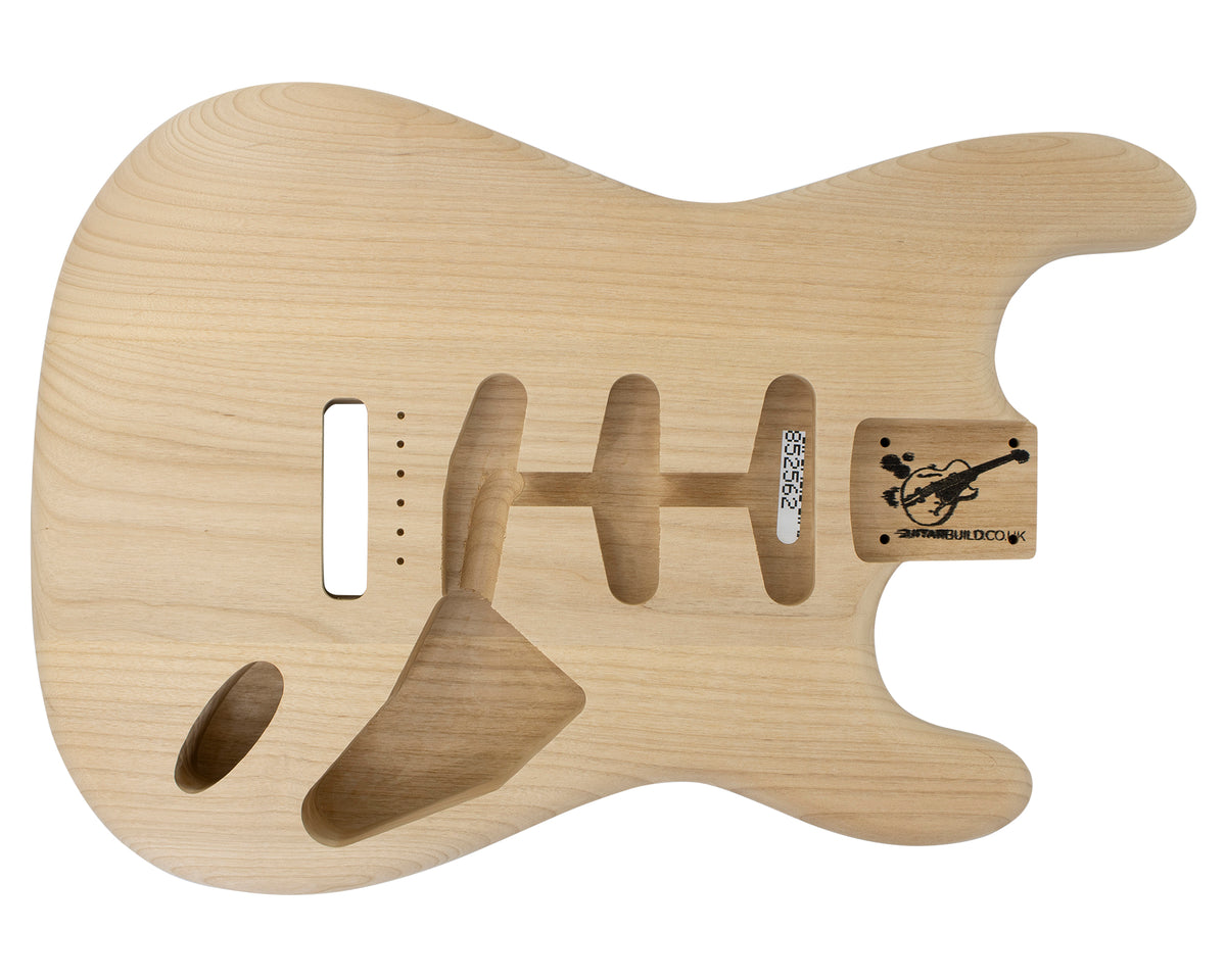 SC SSS BODY - 1950&#39;s 3pc Alder 1.9 Kg - 852562-Guitar Bodies - In Stock-Guitarbuild