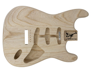 SC SSS BODY - 1950's 3pc Swamp Ash 1.9 Kg - 852074-Guitar Bodies - In Stock-Guitarbuild