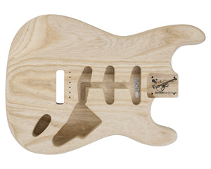 SC SSS BODY 3pc Swamp Ash 2.2 Kg - 850308-Guitar Bodies - In Stock-Guitarbuild