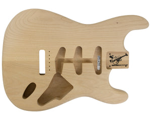 SC SSS BODY 2pc Alder 1.8 Kg - 851435-Guitar Bodies - In Stock-Guitarbuild