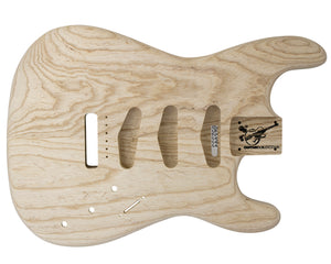 SC SSS BODY - NSP 2pc Swamp Ash 2 Kg - 852333-Guitar Bodies - In Stock-Guitarbuild