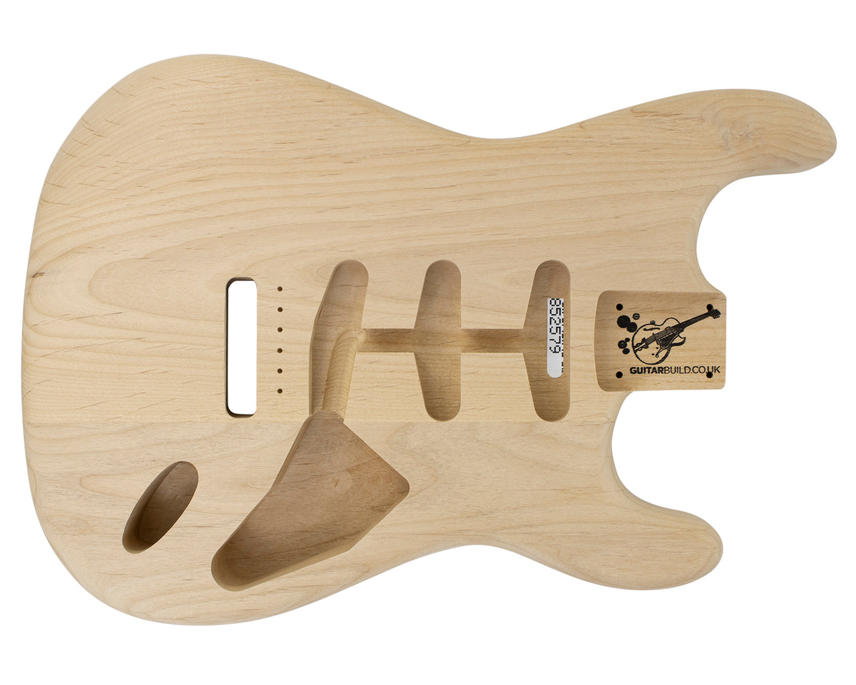 SC SSS BODY - 1950&#39;s 2pc Alder 1.9 Kg - 852579-Guitar Bodies - In Stock-Guitarbuild