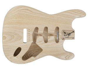 SC SSS BODY 3pc Swamp Ash 2.1 Kg - 850315-Guitar Bodies - In Stock-Guitarbuild