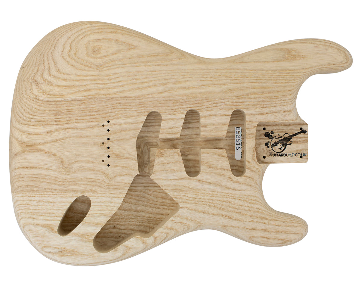 SC SSS BODY - HARDTAIL 3pc Swamp Ash 2.1 Kg - 852616-Guitar Bodies - In Stock-Guitarbuild