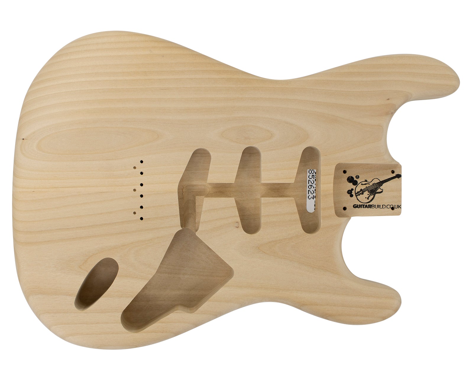 SC SSS BODY - HARDTAIL 2pc Alder 1.9 Kg - 852623-Guitar Bodies - In Stock-Guitarbuild