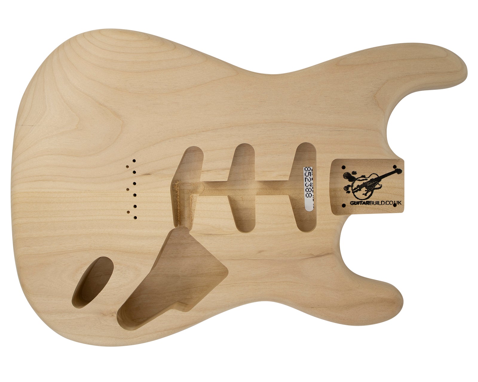 SC SSS BODY - HARDTAIL 2pc Alder 2 Kg - 852388-Guitar Bodies - In Stock-Guitarbuild