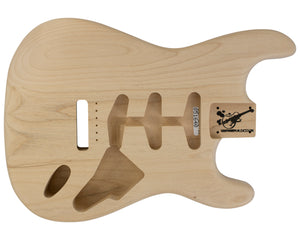 SC SSS BODY 3pc Alder 1.7 Kg - 851640-Guitar Bodies - In Stock-Guitarbuild