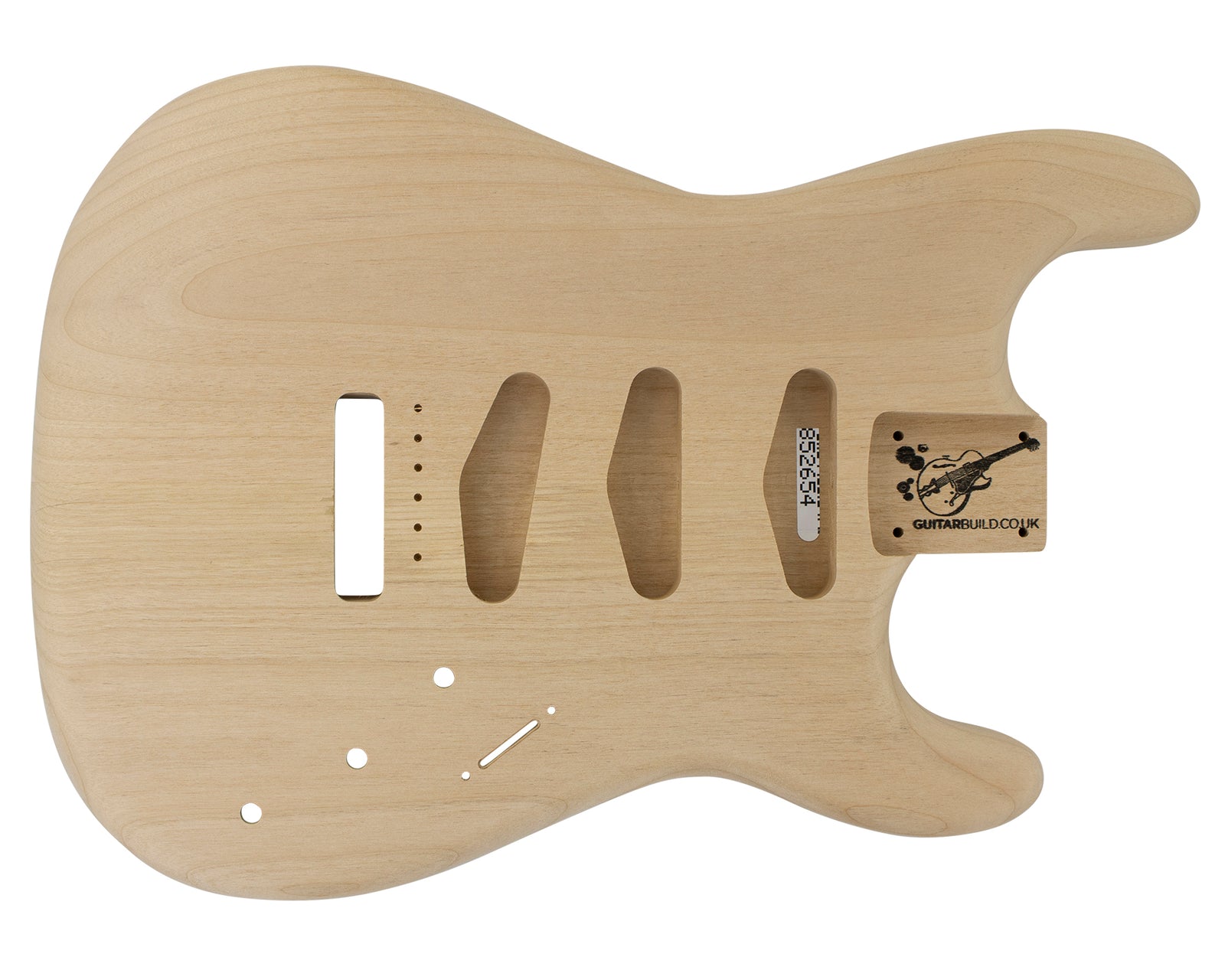 SC SSS BODY - NSP 2pc Alder 1.5 Kg - 852654-Guitar Bodies - In Stock-Guitarbuild