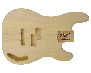 PJ BODY 3pc White Limba 1.8 Kg - 851916-Bass Bodies - In Stock-Guitarbuild