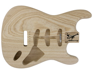 SC SSS BODY 1pc Swamp Ash 1.7 Kg - 851664-Guitar Bodies - In Stock-Guitarbuild