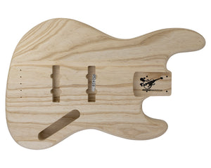 JB BODY 1960 3pc Swamp Ash 2.4 Kg - 852418-Bass Bodies - In Stock-Guitarbuild