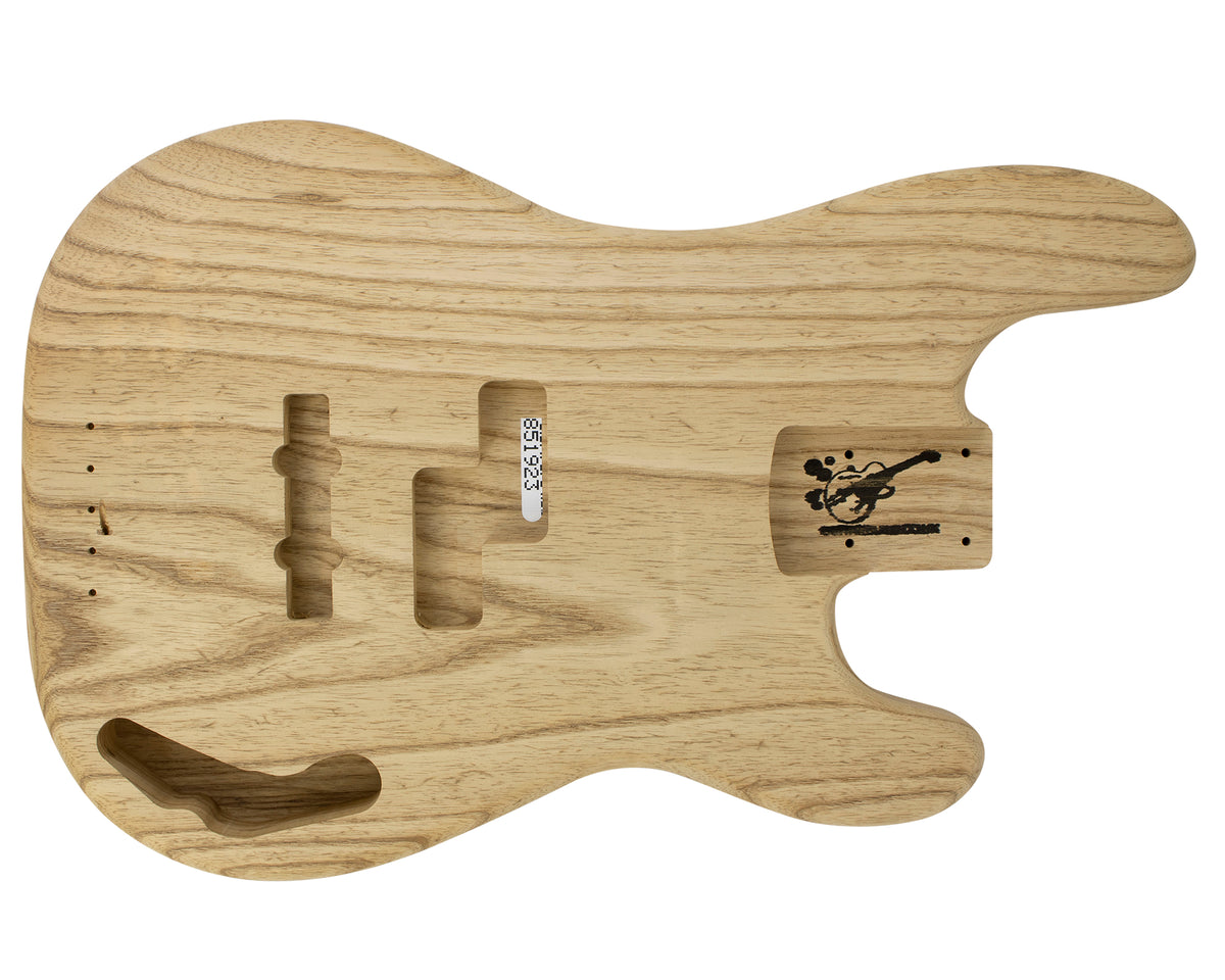 PJ BODY 1pc Roasted Swamp Ash 2 Kg - 851923-Bass Bodies - In Stock-Guitarbuild