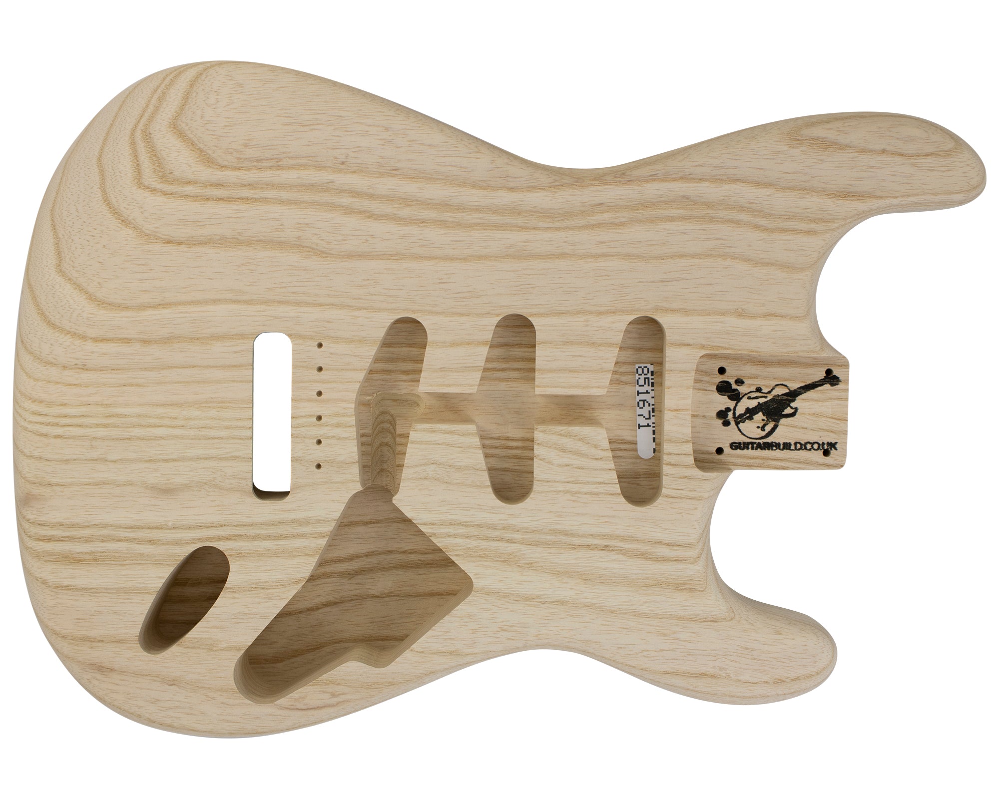 SC SSS BODY 2pc Swamp Ash 1.6 Kg - 851671-Guitar Bodies - In Stock-Guitarbuild