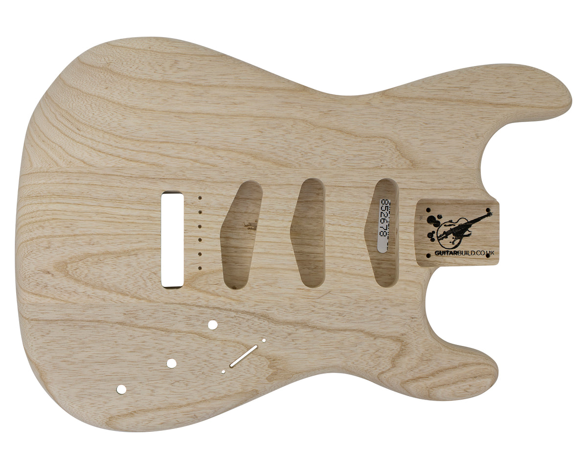 SC SSS BODY - NSP 3pc Swamp Ash 1.8 Kg - 852678-Guitar Bodies - In Stock-Guitarbuild