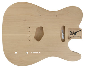 TC SS BODY - NSP 2pc Alder 2 Kg - 850797-Guitar Bodies - In Stock-Guitarbuild