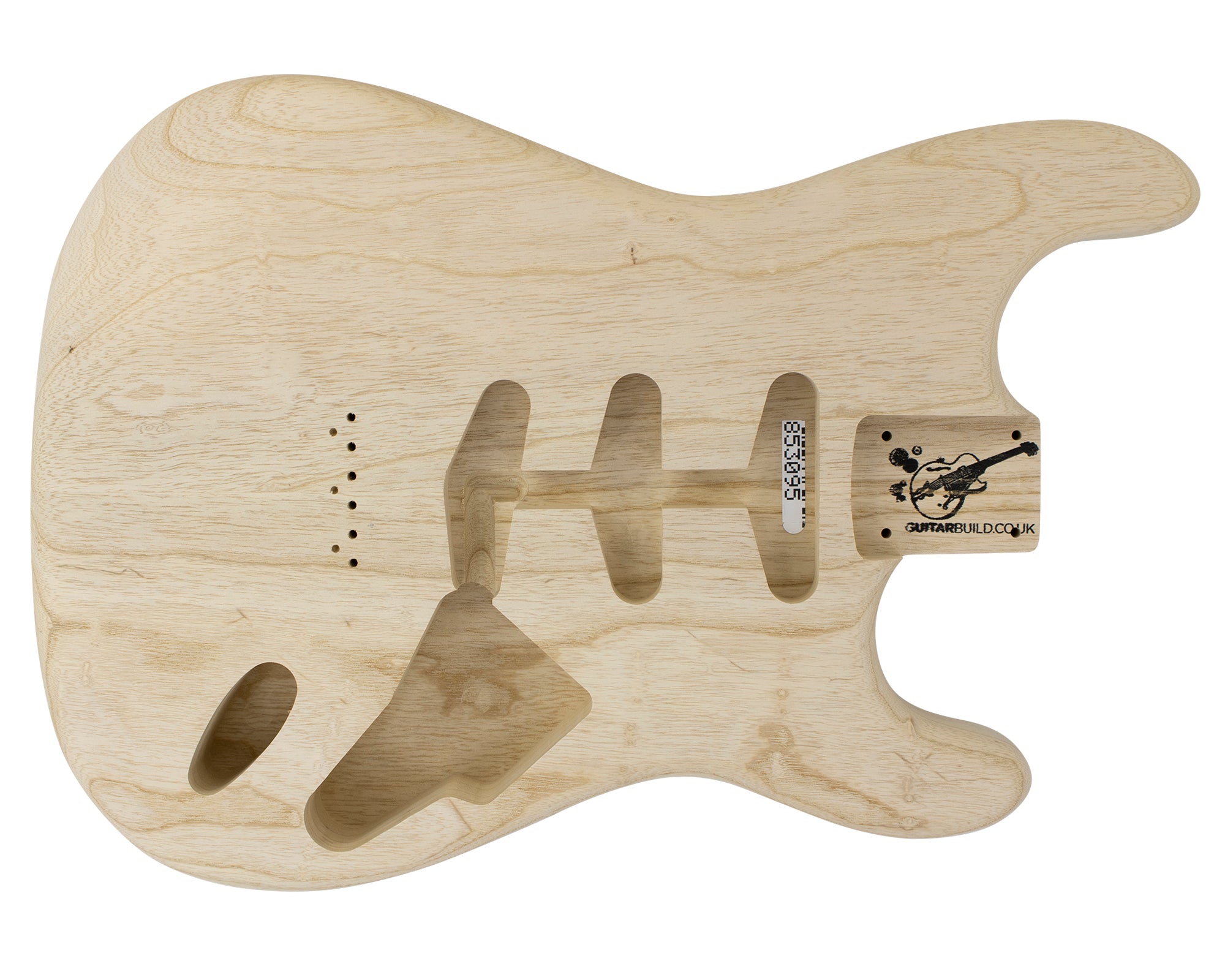 SC SSS BODY - HARDTAIL 2pc Swamp Ash 1.5 Kg - 853095-Guitar Bodies - In Stock-Guitarbuild