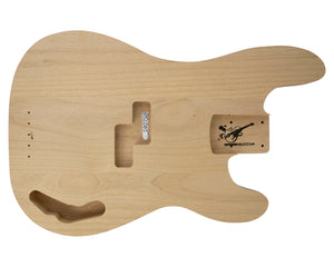 PB BODY 66 SLAB 3pc Alder 2.1 Kg - 852203-Bass Bodies - In Stock-Guitarbuild