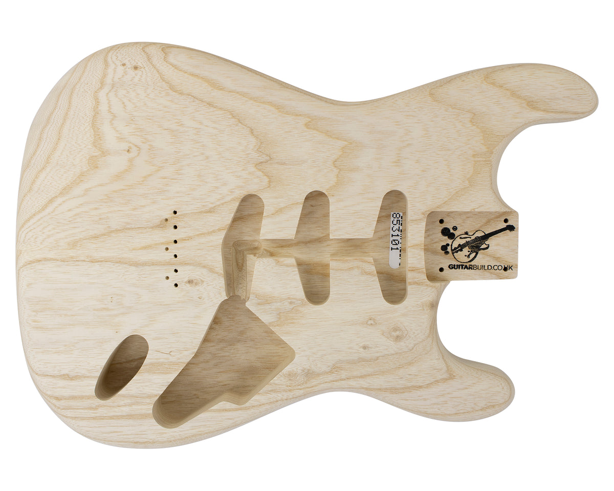 SC SSS BODY - HARDTAIL 2pc Swamp Ash 1.5 Kg - 853101-Guitar Bodies - In Stock-Guitarbuild