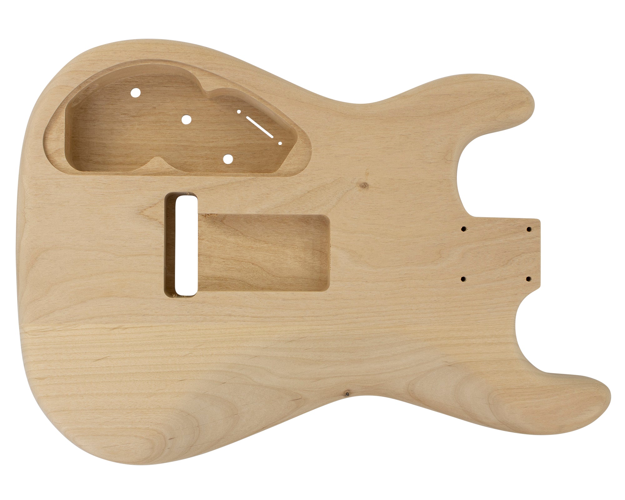 SC SSS BODY - NSP 3pc Alder 1.6 Kg - 852708-Guitar Bodies - In Stock-Guitarbuild