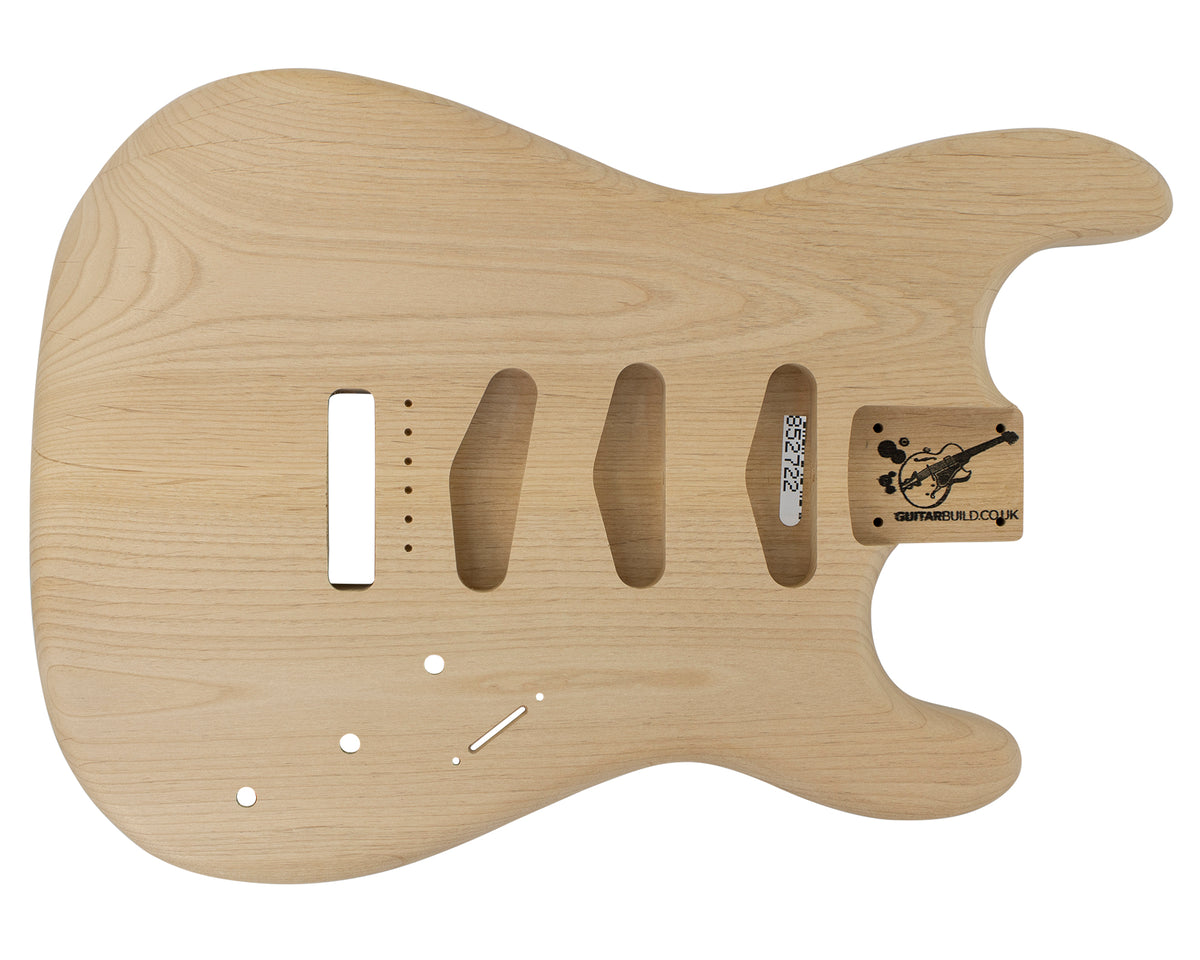 SC SSS BODY - NSP 2pc Alder 1.9 Kg - 852722-Guitar Bodies - In Stock-Guitarbuild