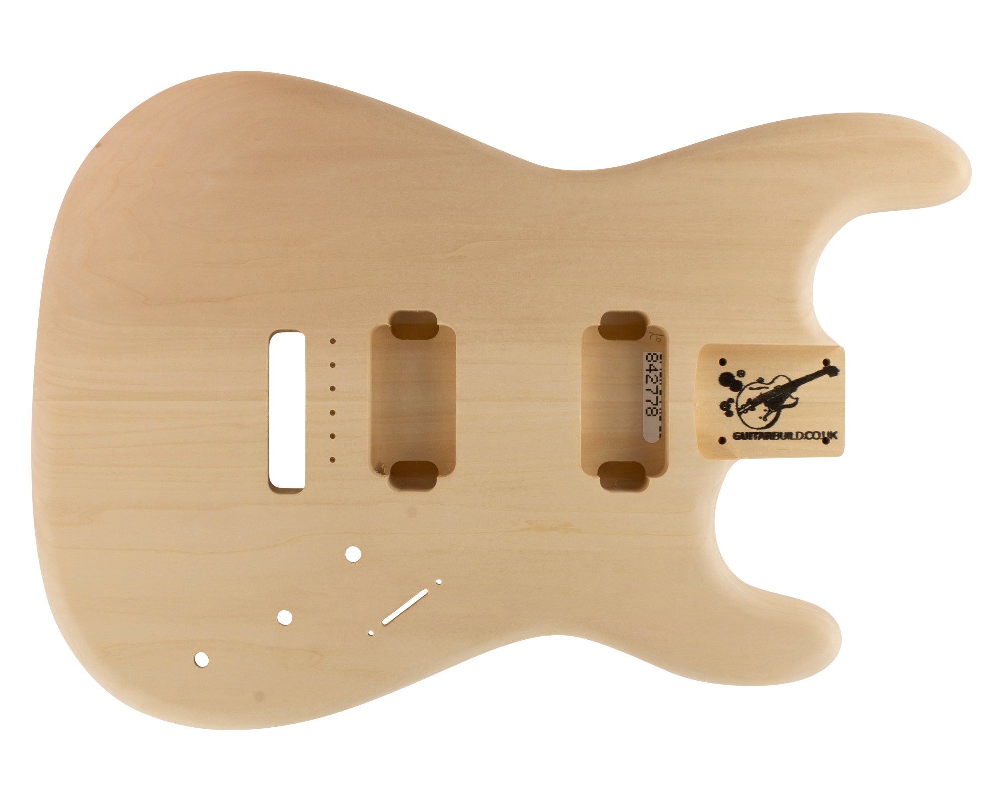 SC HH BODY - NSP 2pc Basswood 1.7 Kg - 842778-Guitar Bodies - In Stock-Guitarbuild