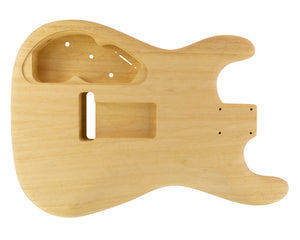 SC SSS BODY - NSP 2pc White Limba 1.5 Kg - 838320-Guitar Bodies - In Stock-Guitarbuild